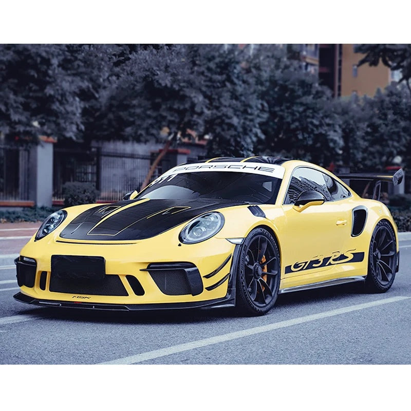 Kit Carrosserie Style GT3 RS Porsche 911 Carrera 991.2, Pare-chocs Avant et Jupes Latérales