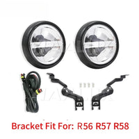 Feux Antibrouillard LED Rallye Mini Cooper F56 R56 Noir