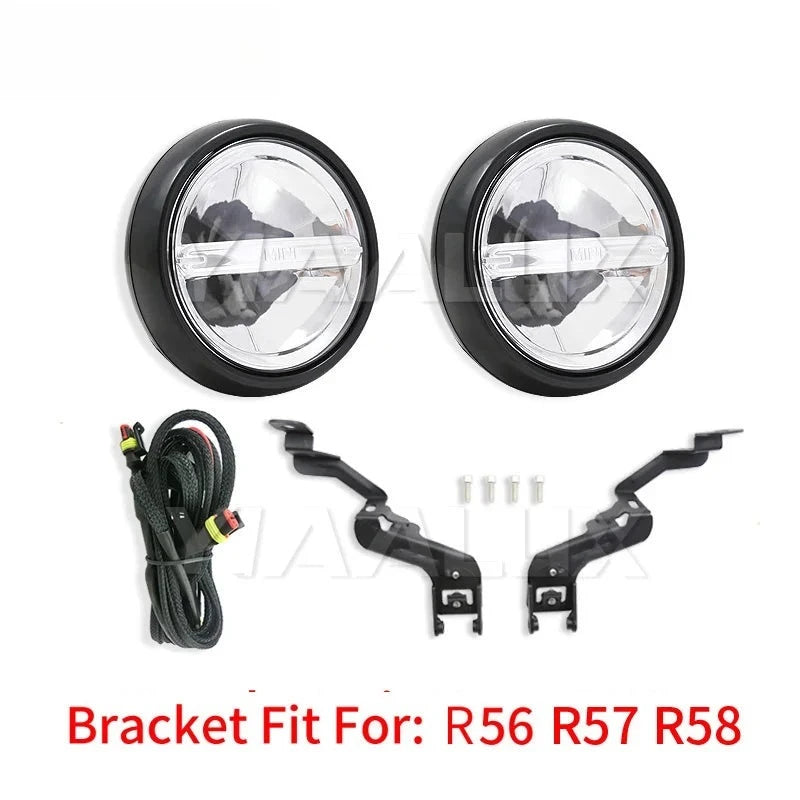 Feux Antibrouillard LED Rallye Mini Cooper F56 R56 Noir