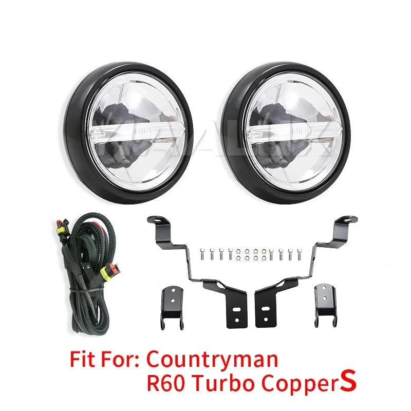 Feux Antibrouillard LED Rallye Mini Cooper F56 R56 Noir