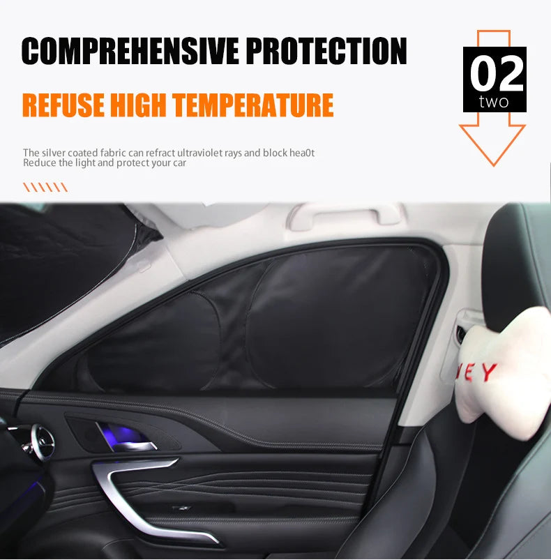 Pare-Soleil Tesla Model 3 Highland Toit Ouvrant, Pare-Brise et Vitres Latérales