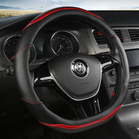 Couvre Volant Volkswagen Golf 7 Tiguan Forme D 38 cm Simili Cuir
