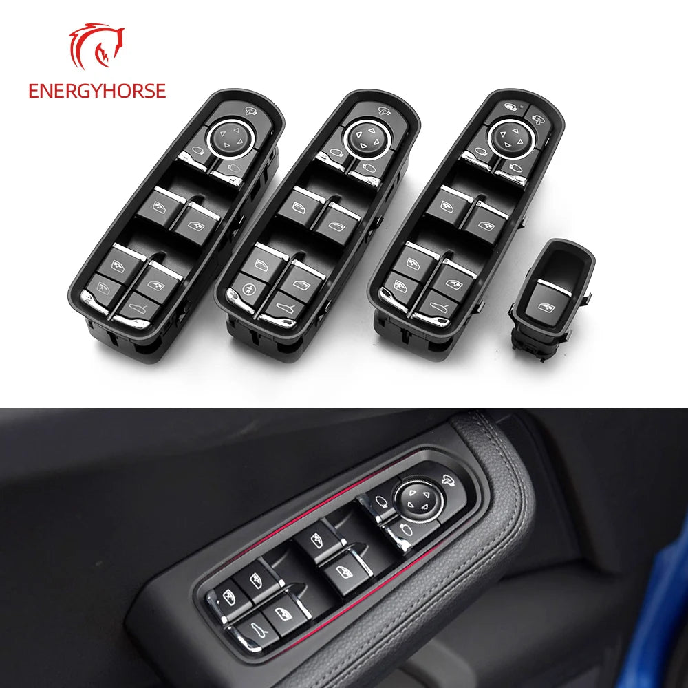 Bouton Lève-Vitre Porsche Panamera Cayenne Macan 2011-2016