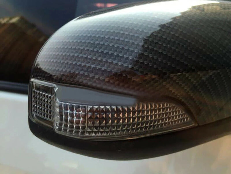 Coque de Rétroviseur Toyota C-HR 2017-2021 et Corolla 2014-2018 Aspect Carbone, Paire pour Rétroviseur à Répétiteur