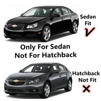 Déflecteurs de Vitre Chevrolet Cruze Berline 2009-2016 Lot de 4