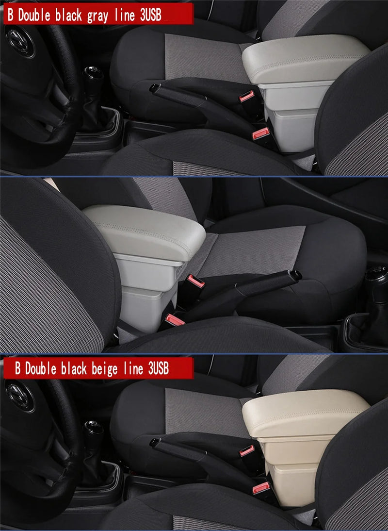 Accoudoir Central Citroën C3 et C4 Cactus avec Rangement et Prises USB