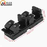 Bouton Lève-Vitre Volkswagen Golf 4 GTI Bora Passat 3BD959857 — vue de profil