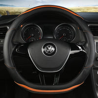 Couvre Volant Volkswagen Golf 7 Tiguan Forme D 38 cm Simili Cuir