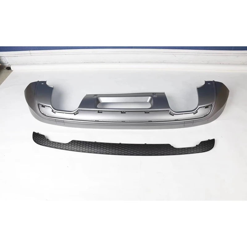 Diffuseur de Pare-Chocs Arrière Look SQ3 avec Embouts d'Échappement Audi Q3 2013-2017