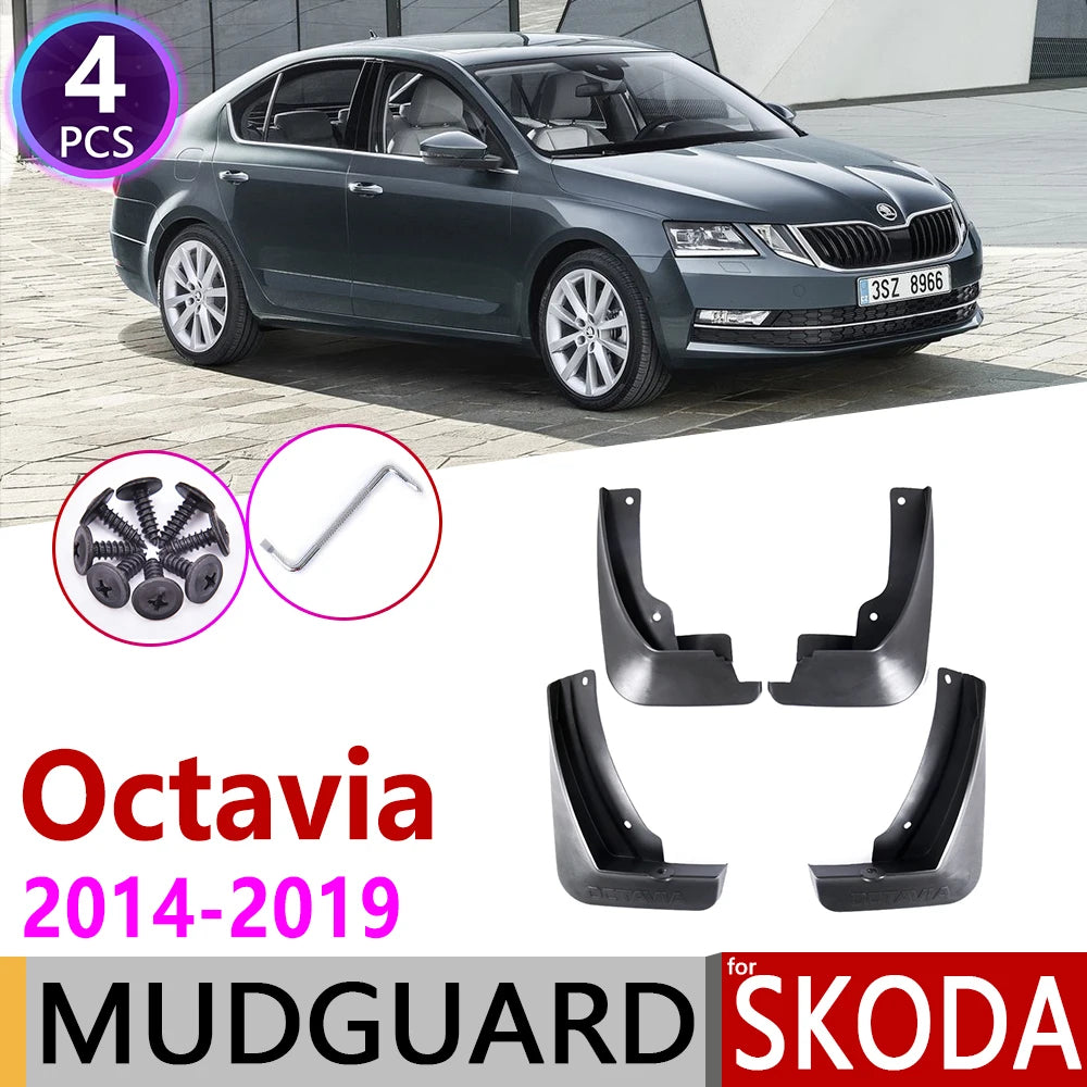 Bavettes Garde-Boue Skoda Octavia 3 MK3 A7 5E 2014-2019