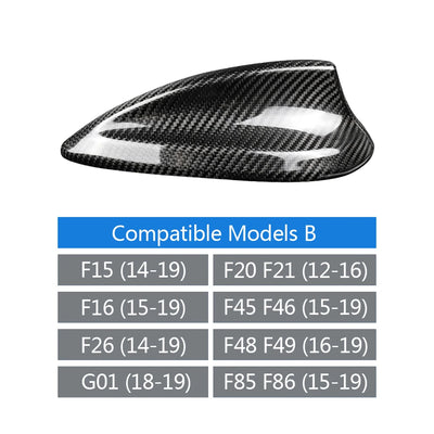 Antenne Aileron Requin Carbone BMW M2 M3 M4 Série 3 5