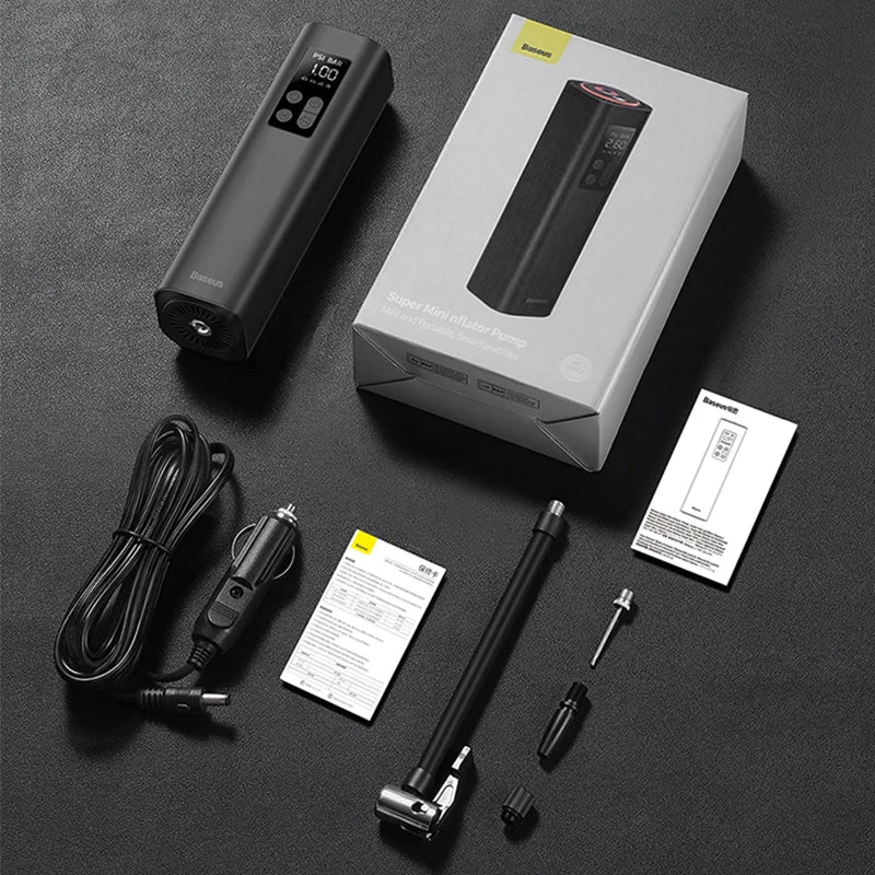 Gonfleur de Pneu Baseus 12V 150 PSI Portable