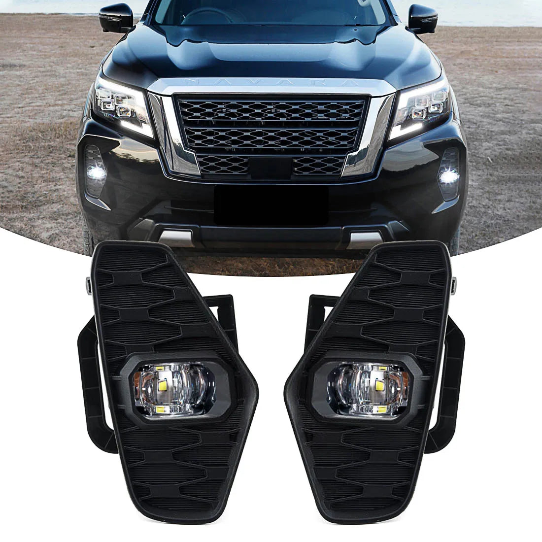 Feux Antibrouillard LED Nissan Navara NP300 Pro-4X 2020-2021