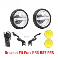 Feux Antibrouillard LED Rallye Mini Cooper F56 R56 Noir