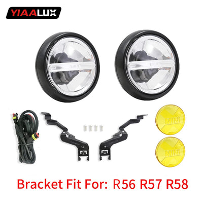 Feux Antibrouillard LED Rallye Mini Cooper F56 R56 Noir
