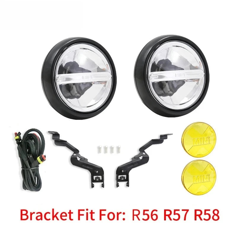 Feux Antibrouillard LED Rallye Mini Cooper F56 R56 Noir