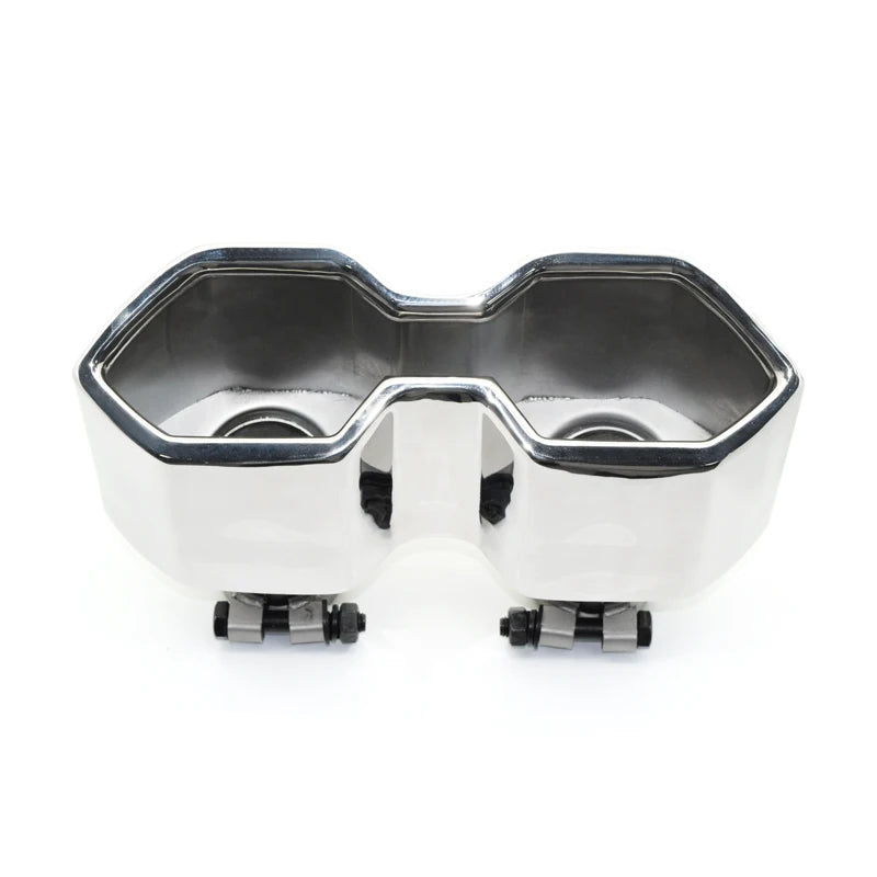 Embout d'Échappement Inox Ford Focus ST 2017 Sortie Carrée Double