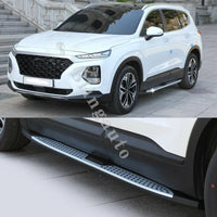 Marchepieds Latéraux Aluminium Hyundai Santa Fe 2019-2023