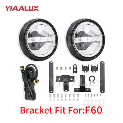 Feux Antibrouillard LED Rallye Mini Cooper F56 R56 Noir
