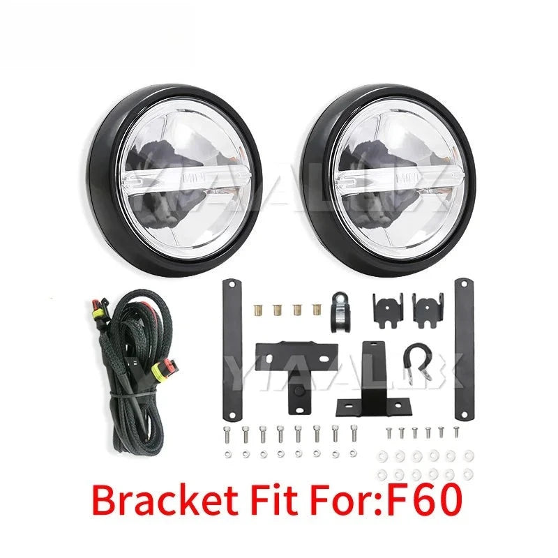 Feux Antibrouillard LED Rallye Mini Cooper F56 R56 Noir