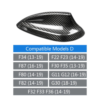 Antenne Aileron Requin Carbone BMW M2 M3 M4 Série 3 5