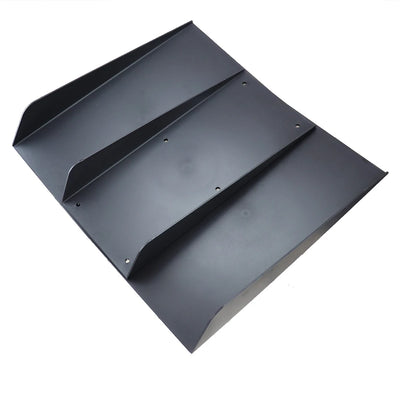 Diffuseur Universel de Pare-Chocs Arrière Ailerons Requin ABS Noir
