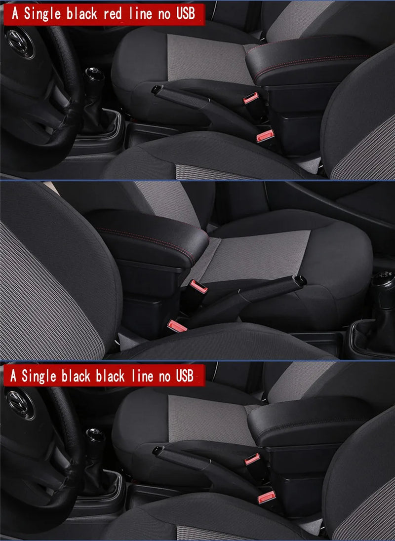 Accoudoir Central Citroën C3 et C4 Cactus avec Rangement et Prises USB