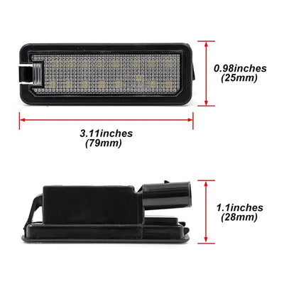 Feux de Plaque LED Seat Leon Ibiza Altea