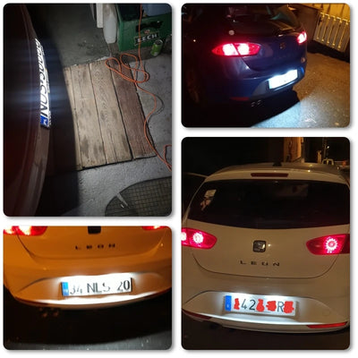 Feux de Plaque LED Seat Leon Ibiza Altea