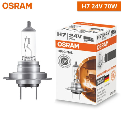 Ampoules Halogenes OSRAM H1 H3 H4 H7 24V Camion