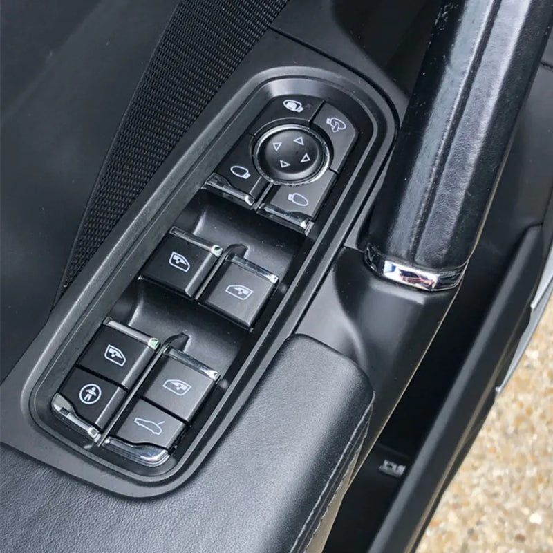 Bouton Lève-Vitre Porsche Panamera Cayenne Macan 7PP959858MDML — détail de finition