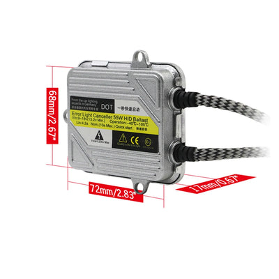 Ampoules Xénon HID Cawanerl 55W Kit Ballast