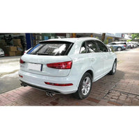Diffuseur de Pare-Chocs Arrière Look SQ3 avec Embouts d'Échappement Audi Q3 2013-2017
