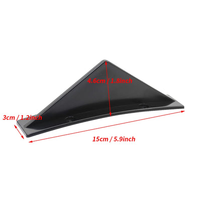 Aileron Diffuseur Shark Fins Universel 4 Pièces