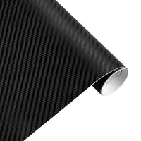 Film Vinyle Adhésif 3D Imitation Carbone 50 x 200 cm Voiture