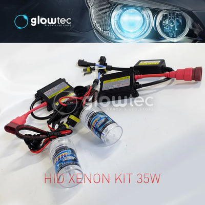 Kit Ampoules Xénon HID GLOWTEC 4300K à 12000K