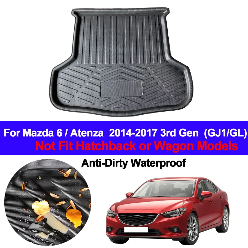 Tapis de Coffre Mazda 6 Atenza GJ 2014-2017 Berline