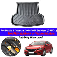 Tapis de Coffre Mazda 6 Atenza GJ 2014-2017 Berline