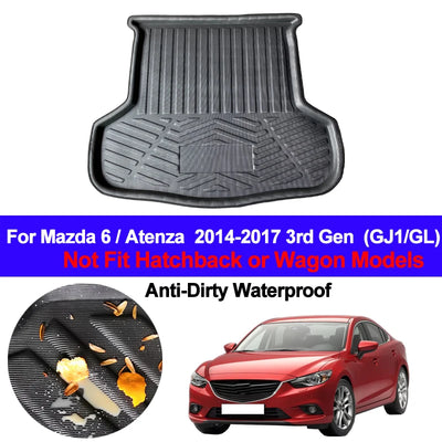Tapis de Coffre Mazda 6 Atenza GJ 2014-2017 Berline