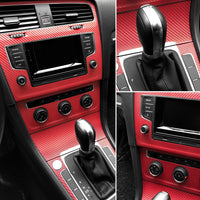 Film Vinyle Adhésif 3D Imitation Carbone 50 x 200 cm Voiture