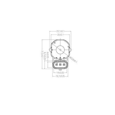 Radar de Recul Capteur PDC 1S0919275 Audi VW Ford