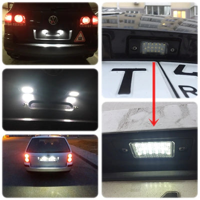 Éclairage de Plaque LED Skoda Fabia MK1 6Y