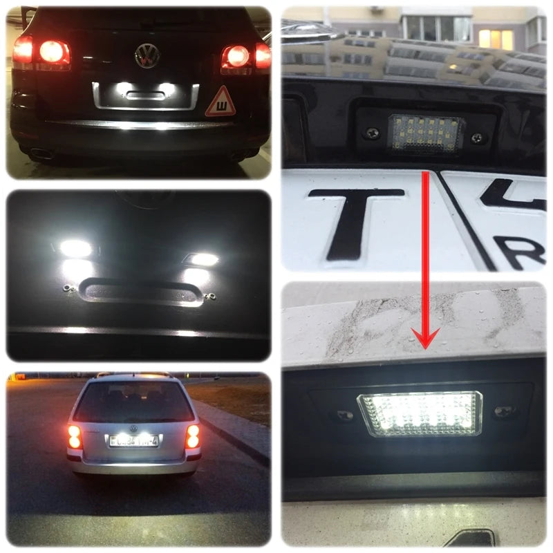 Éclairage de Plaque LED Skoda Fabia MK1 6Y
