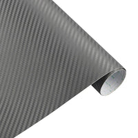 Film Vinyle Adhésif 3D Imitation Carbone 50 x 200 cm Voiture