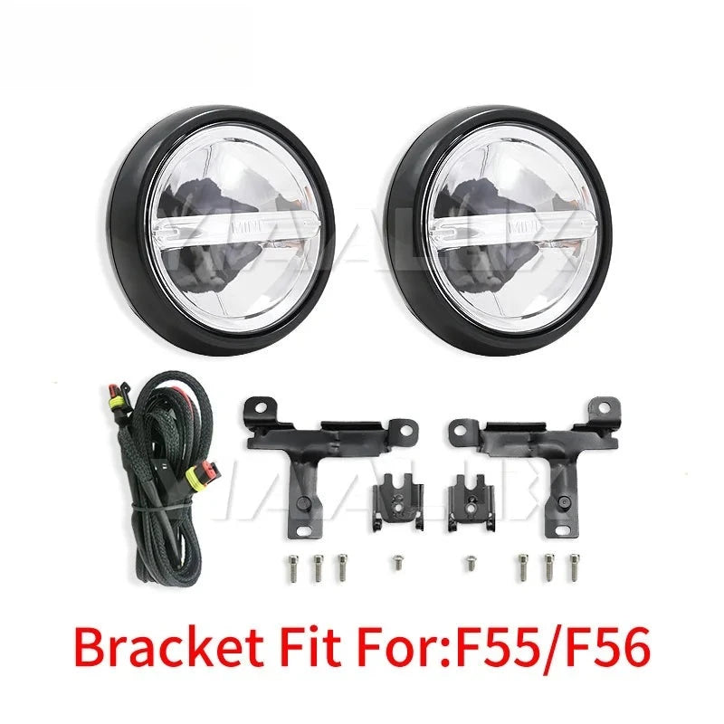 Feux Antibrouillard LED Rallye Mini Cooper F56 R56 Noir
