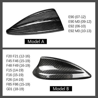 Antenne Aileron Requin Carbone BMW M2 M3 M4 Série 3 5