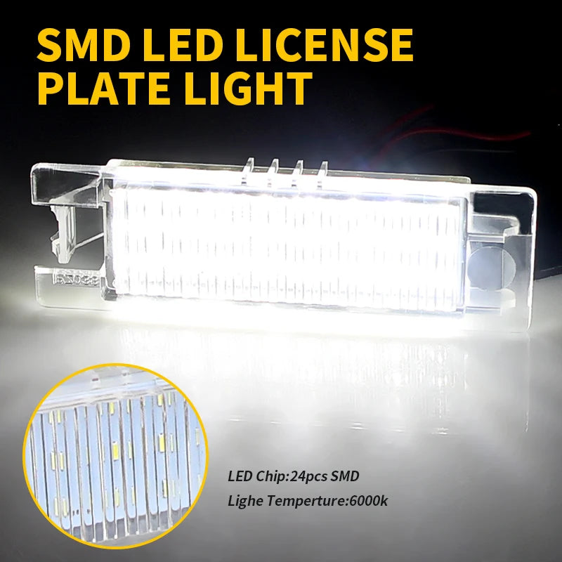 Éclairage de Plaque LED Opel Astra Corsa Insignia