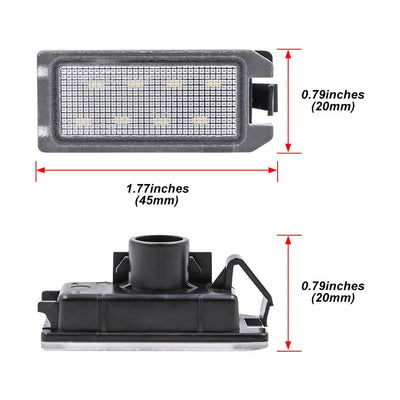 Éclairage de Plaque LED Jeep Grand Cherokee Compass Patriot