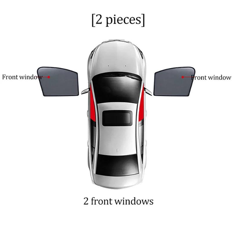 Pare-Soleil Magnétique Honda Accord Euro CL 2002-2008