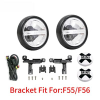 Feux Antibrouillard LED Rallye Mini Cooper F56 R56 Noir